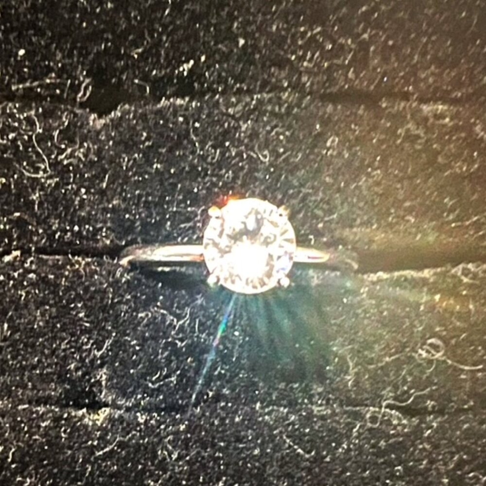 Gold Plated CZ Ring